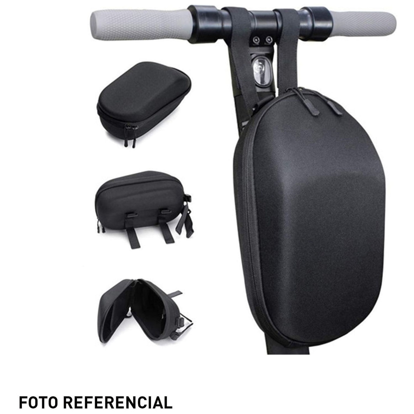 Bolso Frontal Semi Rígido para Scooter Andes Pequeño con Reflectante