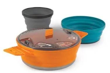 Set De Cocina Sts X-Set 21 3 Pcs - Color: Naranjo