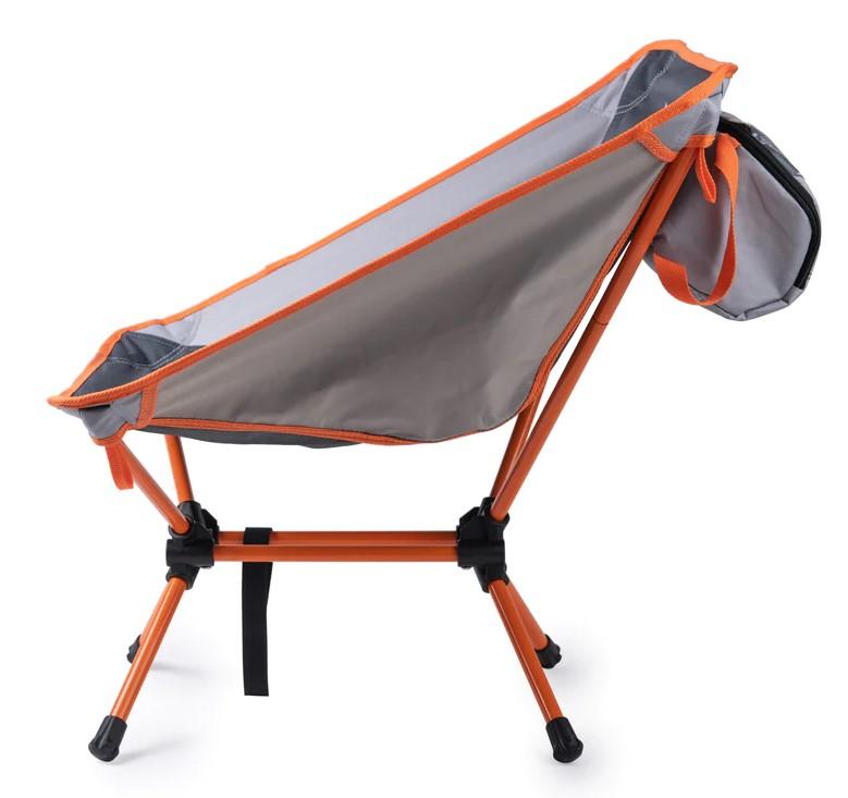 Miniatura Silla Plegable Camping Lascar - Color: Gris / Naranjo