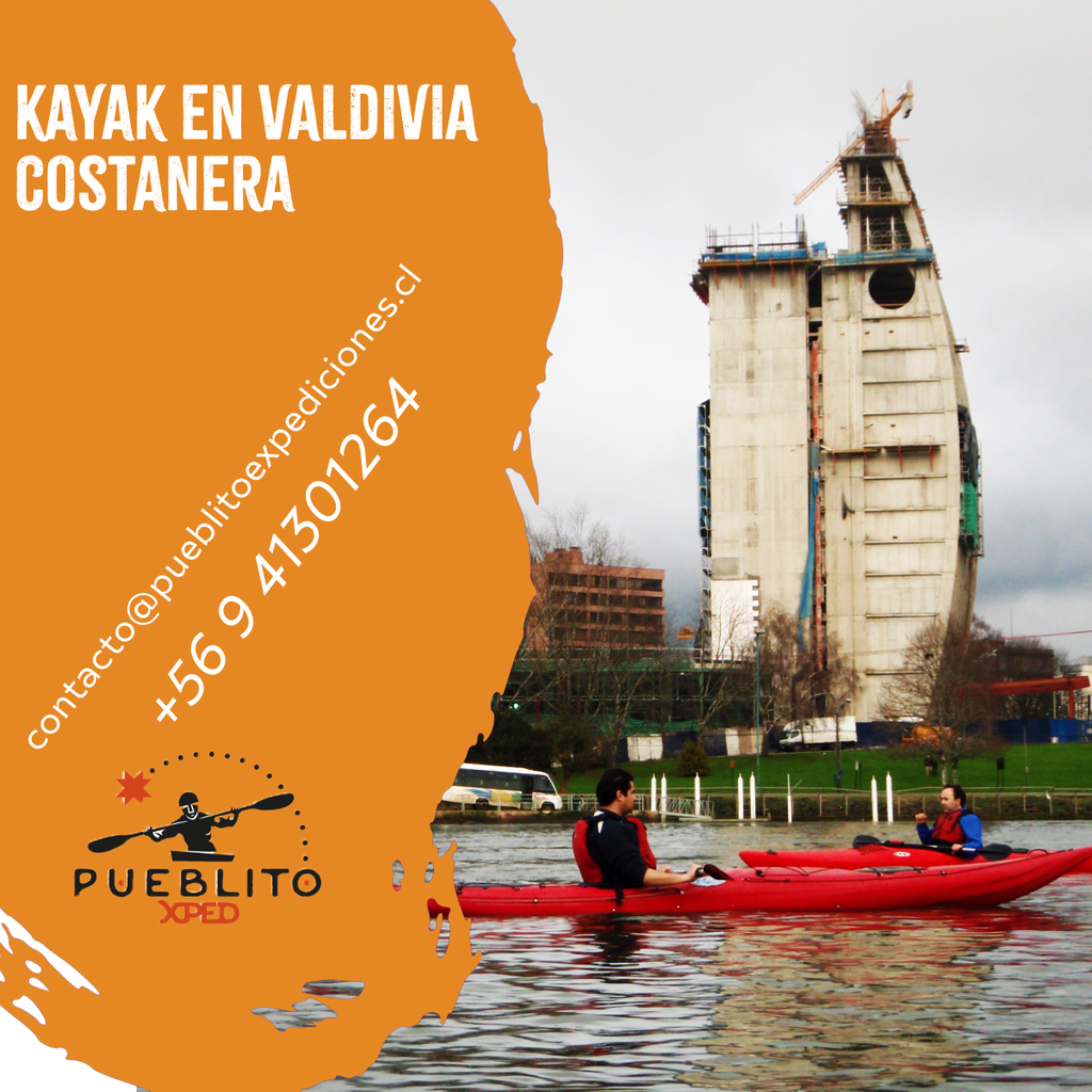 Travesía en kayak Costanera Valdivia -