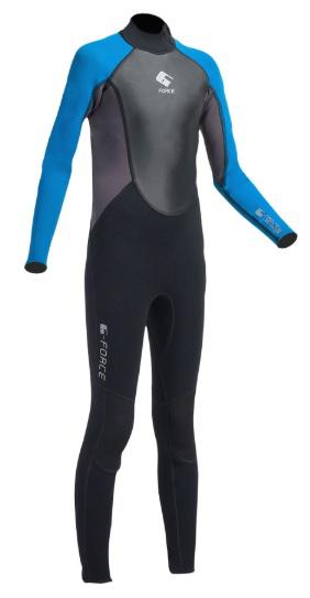 Miniatura Traje Neopren G-Force Junior 3 mm - Color: Negro/Azul