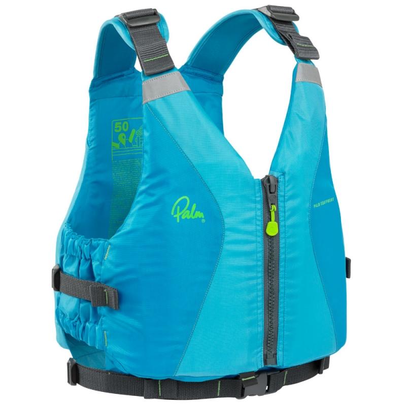 Miniatura Chaleco Salvavidas Quest PFD - Color: Celeste Aqua