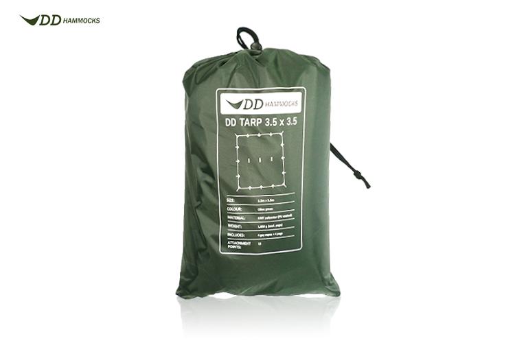 Miniatura Toldo Tarp 3.5 x 3.5 - Color: Verde oliva