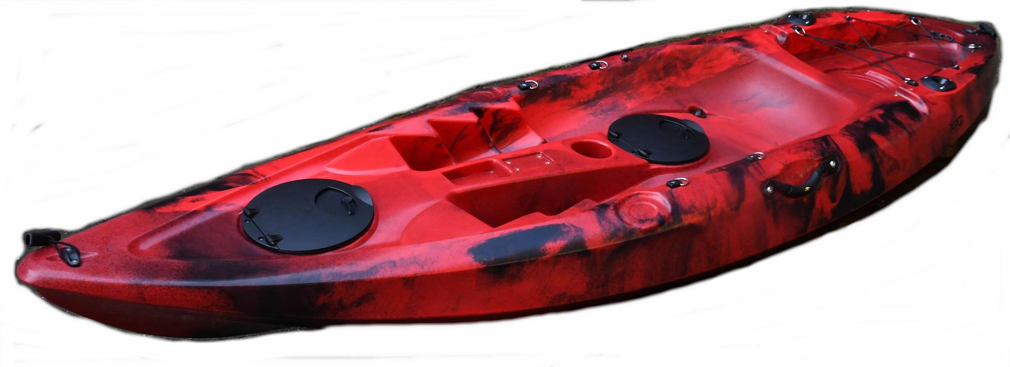 Miniatura Kayak Conger Single - Color: Rojo/Negro