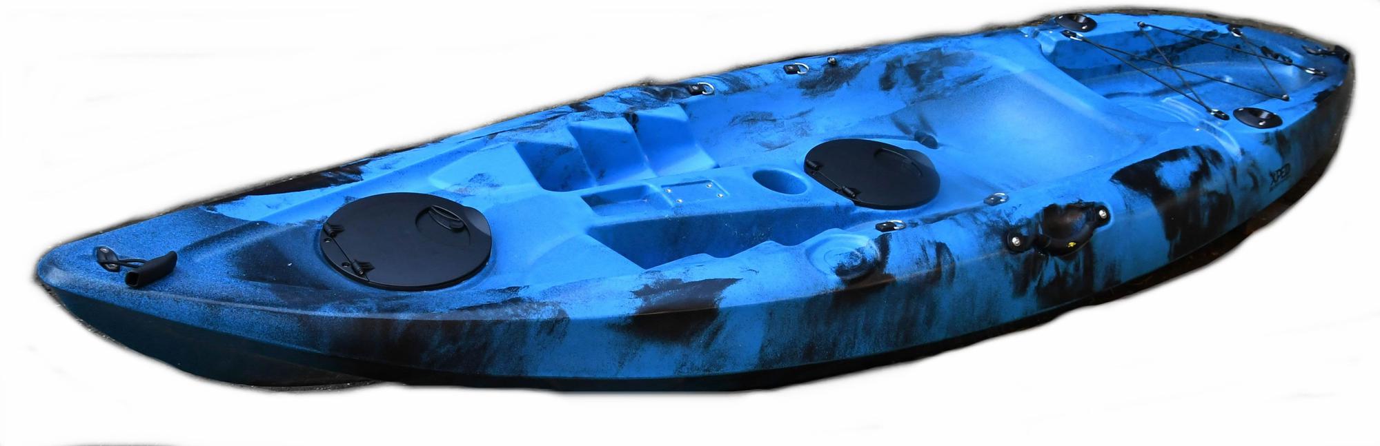 Miniatura Kayak Conger Single - Color: Neon Blue/Negro