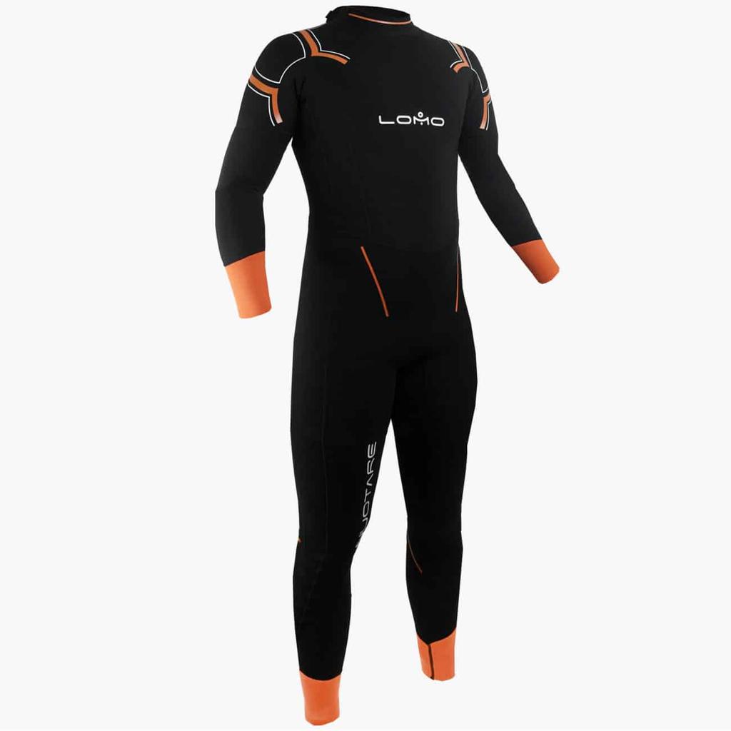 Miniatura Traje Neopren Natacion Nuotare 3/2 - Color: Negro/Naranja