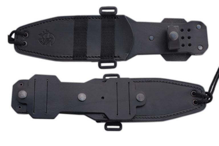 Cuchillo JVA Wolf G10 CNC Funda Piel