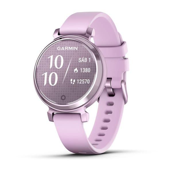 Reloj Garmin Lily® 2 Lila metálico con correa de silicona