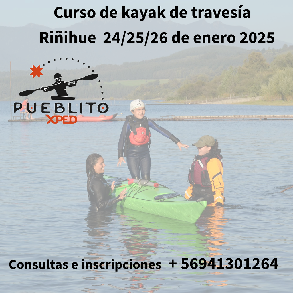 Curso de kayak de travesía 24/25/26 de enero 2025