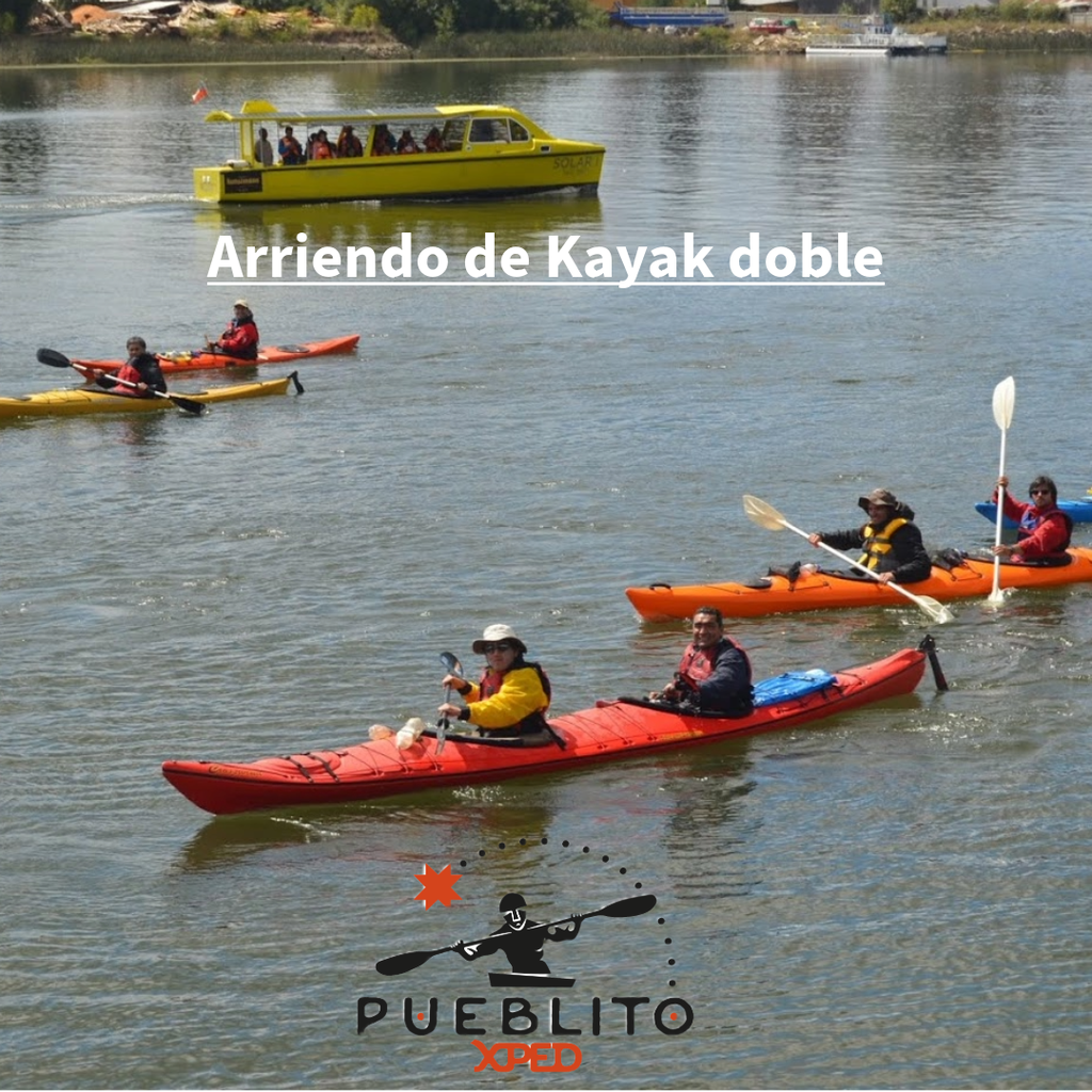 Servicio Arriendo Kayak Doble / Pueblitoexpediciones -