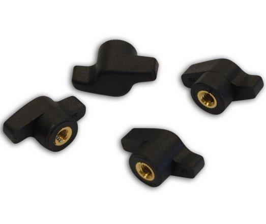 Tuercas Pedaleras Brass Centre Wheelnuts (4 Un)