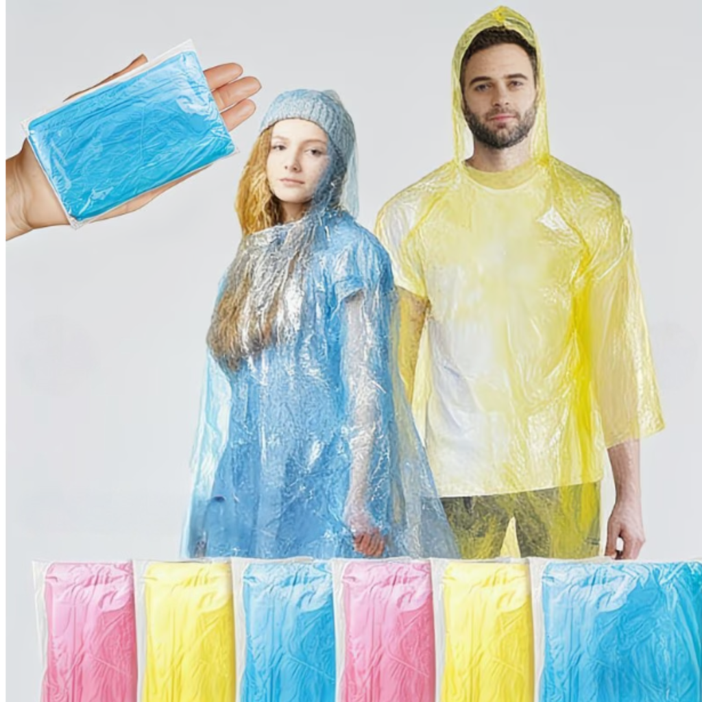 Miniatura Poncho Emergencia Xped - Color: Amarillo