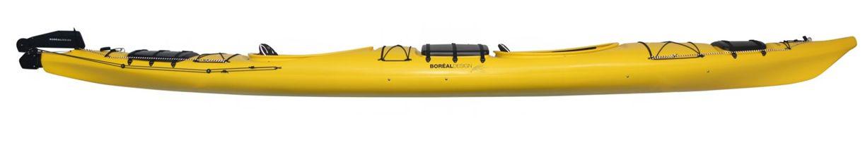 Miniatura Kayak de Travesía Doble Esperanto - Color: Amarillo