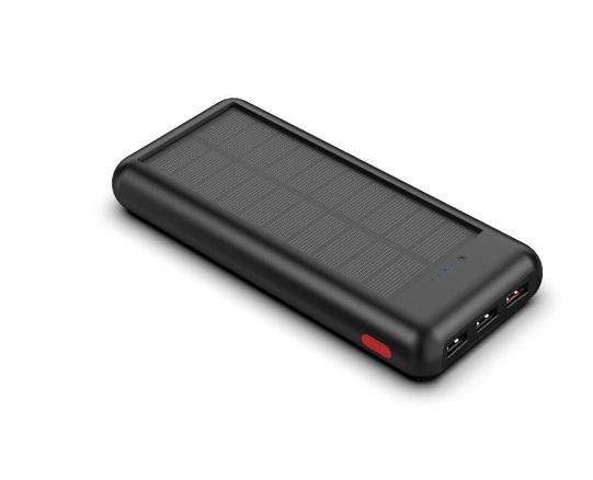 Bateria c/ Panel Solar Externo 24000mAh