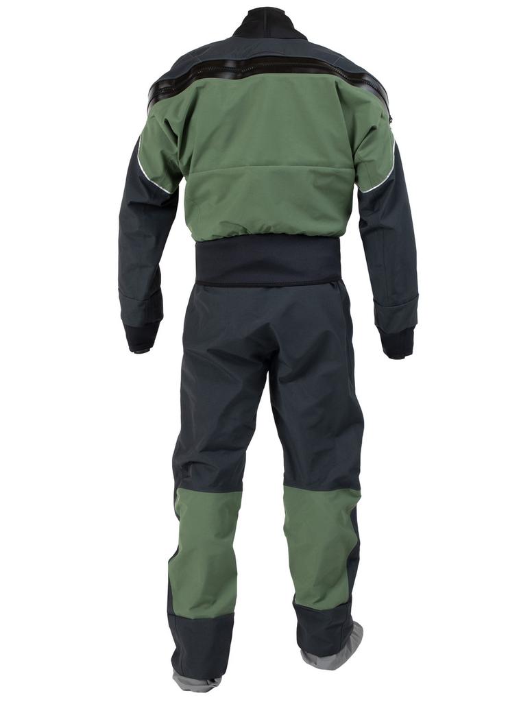 Traje Seco Gore-Tex Icon Rear Entry - Color: Verde oliva