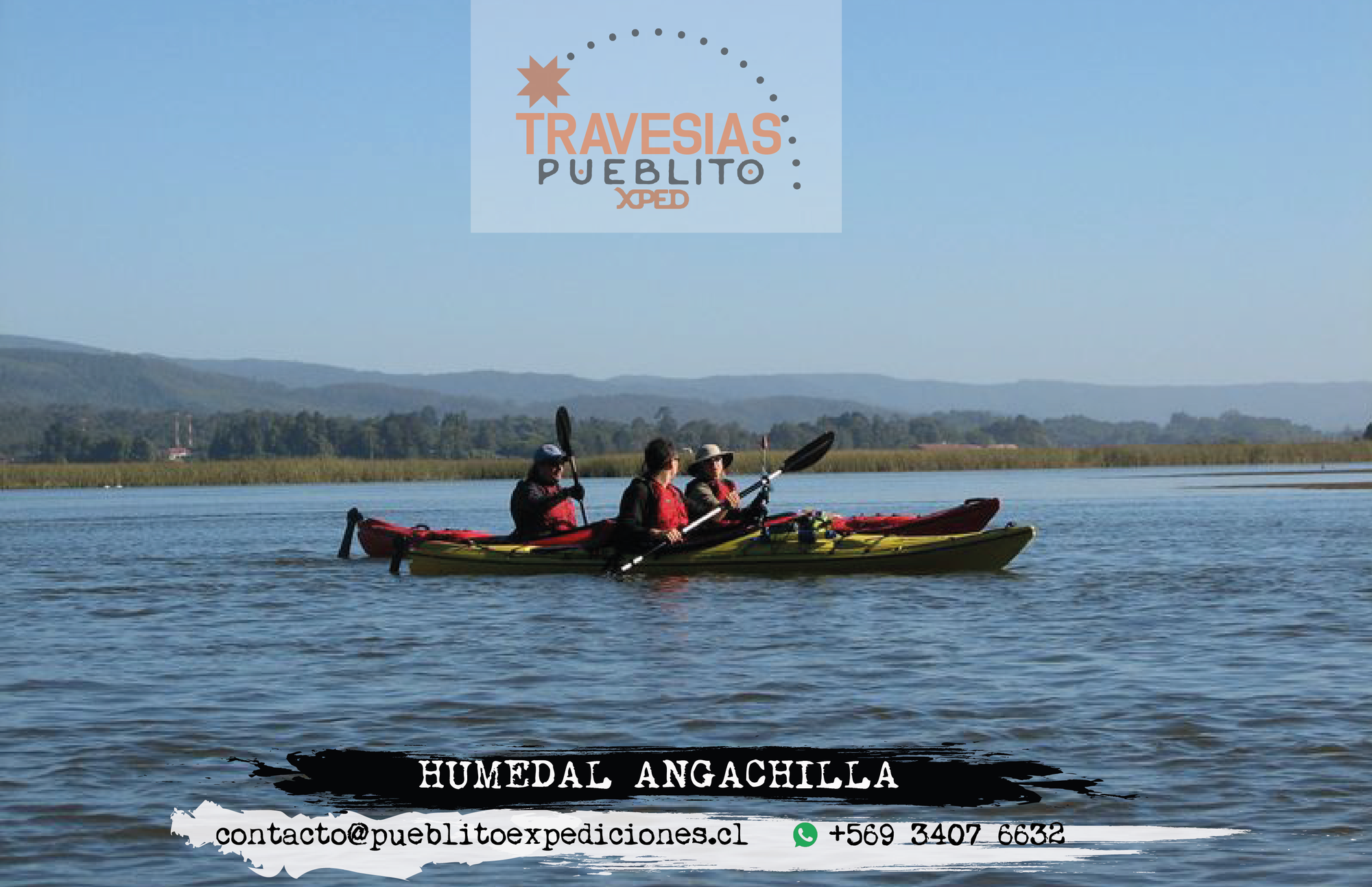 Travesía en kayak Humedal Angachilla