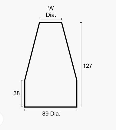 Puño Látex Lomo Conical Seal -