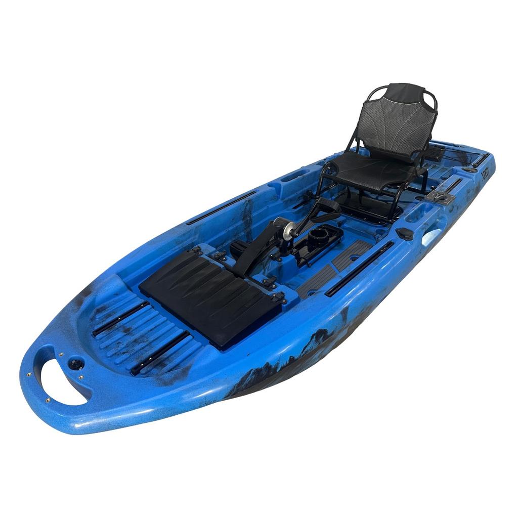 Miniatura Kayak de Pesca Steady Striker 105 XT - Color: Azul/Negro
