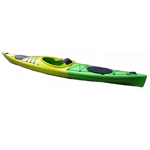 Miniatura Kayak Swift 14 c/timon - Color: Amarillo/Verde