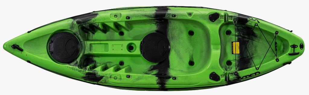 Miniatura Kayak Hebe Single - Color: Verde/Negro