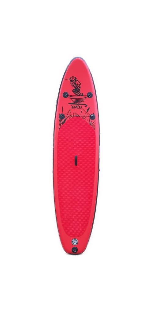 Miniatura Tabla SUP Funny 10'4" Inflable - Color: Amarillo/Rojo, Grafica: Aves