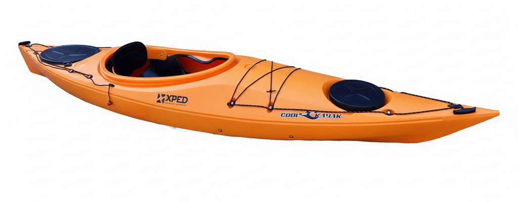 Miniatura Kayak Spirit 11 c/timón - Color: Naranja