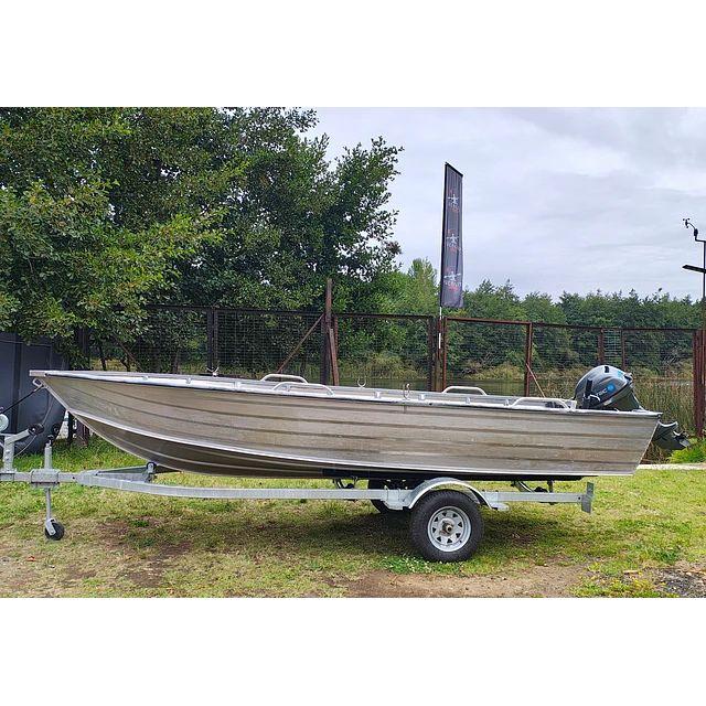 Miniatura Bote Aluminio Xped V-380 Espejo Alto -