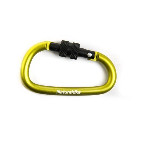 Mosqueton D Multifunctional 8 w/Lock - Color: Amarillo