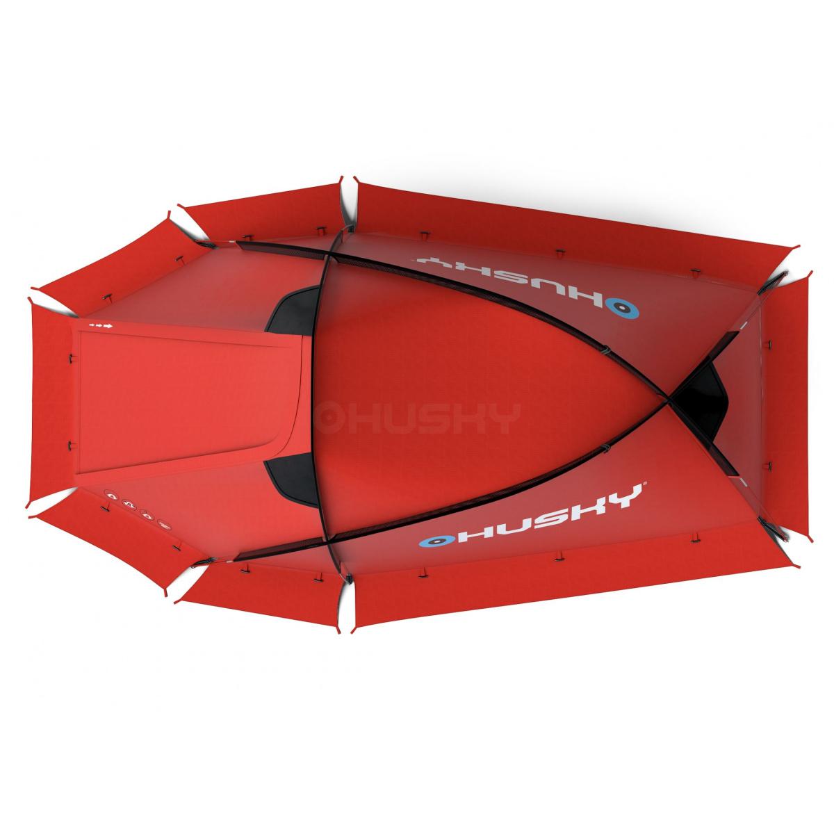 Miniatura Carpa Extreme Flame 2 - Color: Rojo