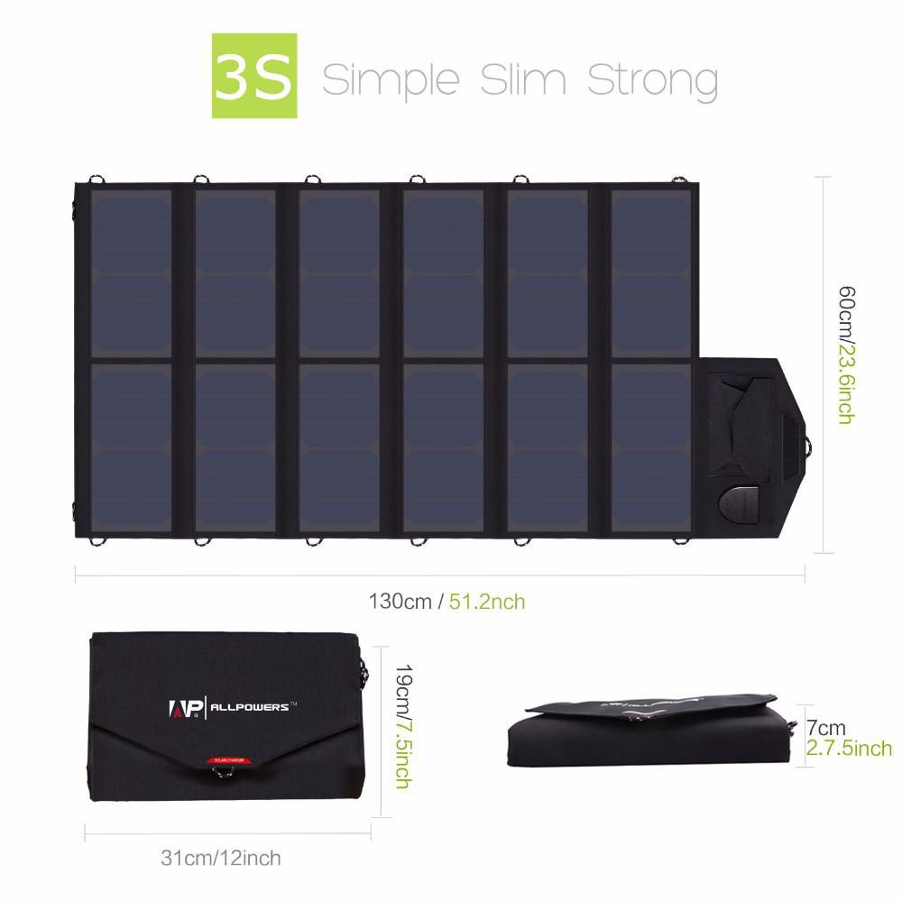 Panel Solar Externo SP 18V 80W