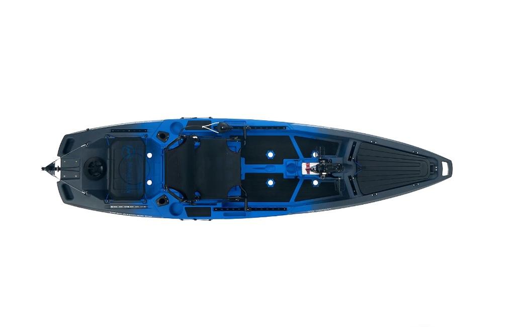 Miniatura Kayak Riot Magellan Pro Pedal 10.5 - Color: Azul/Gris