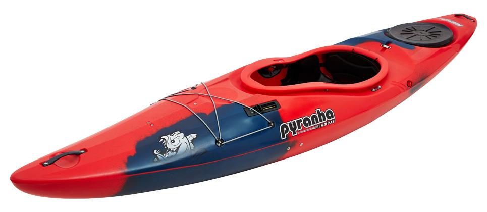 Kayak Pyranha Fusion II  - Color: Rosella Red (Rojo/Azul)