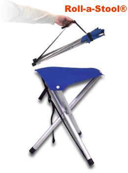 Miniatura Asiento Roll-A-Stool - Color: Azul