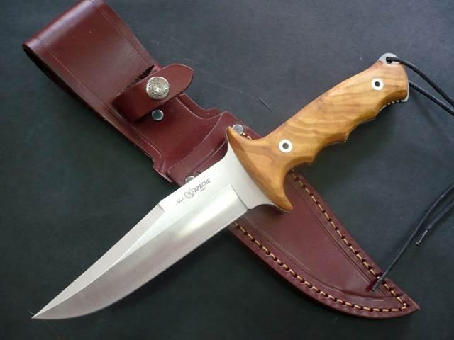 Cuchillo Nieto Apache  Madera