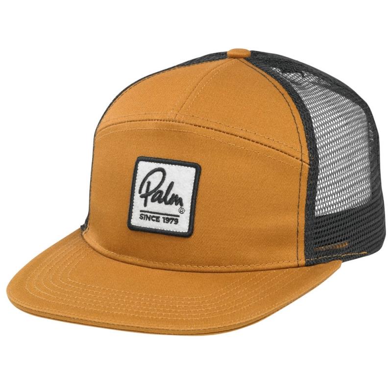 Gorro Palm 79 Seven Panel - Color: Naranja/Negro