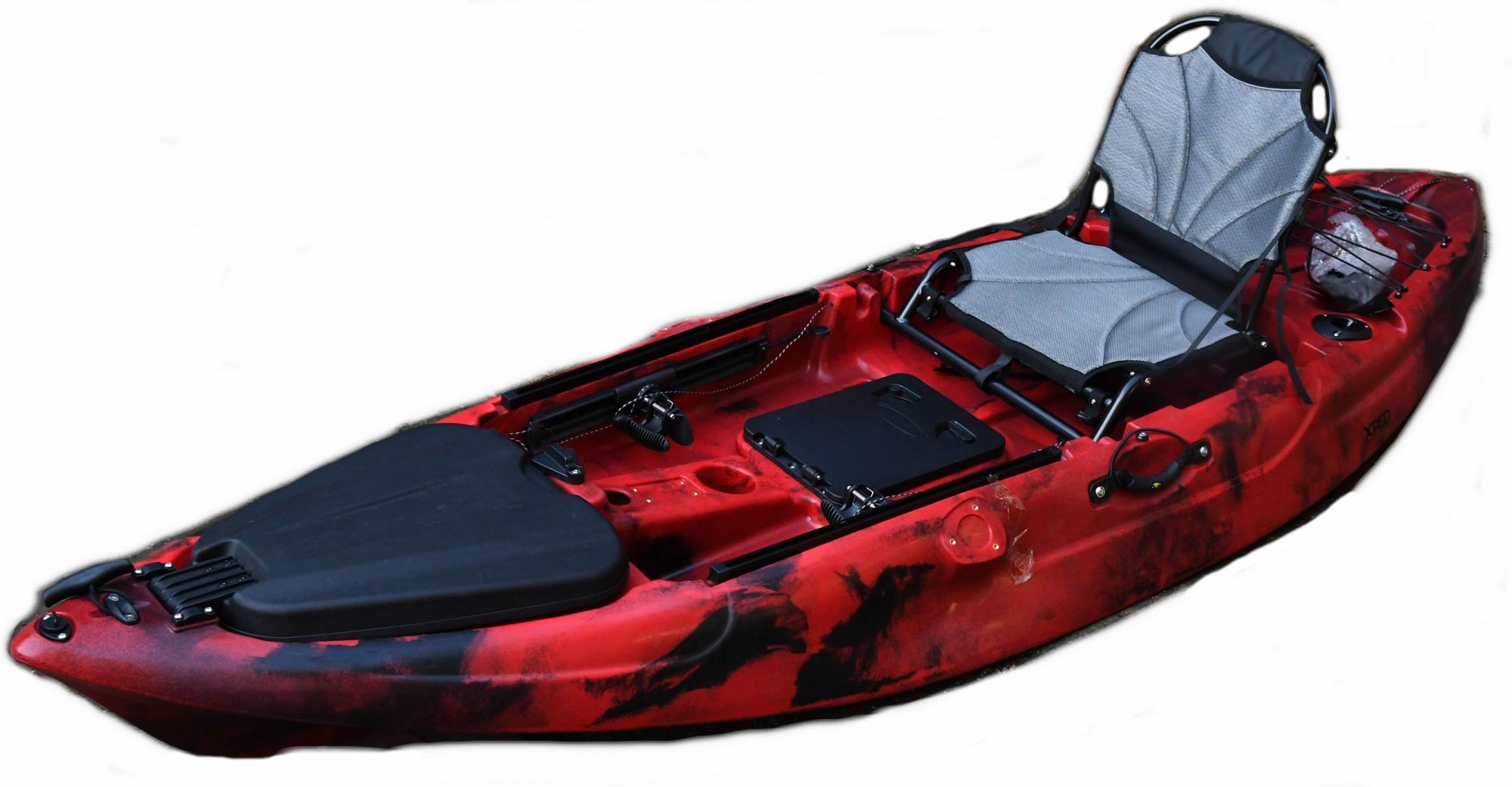 Kayak Rodster Single - Color: Rojo/Negro