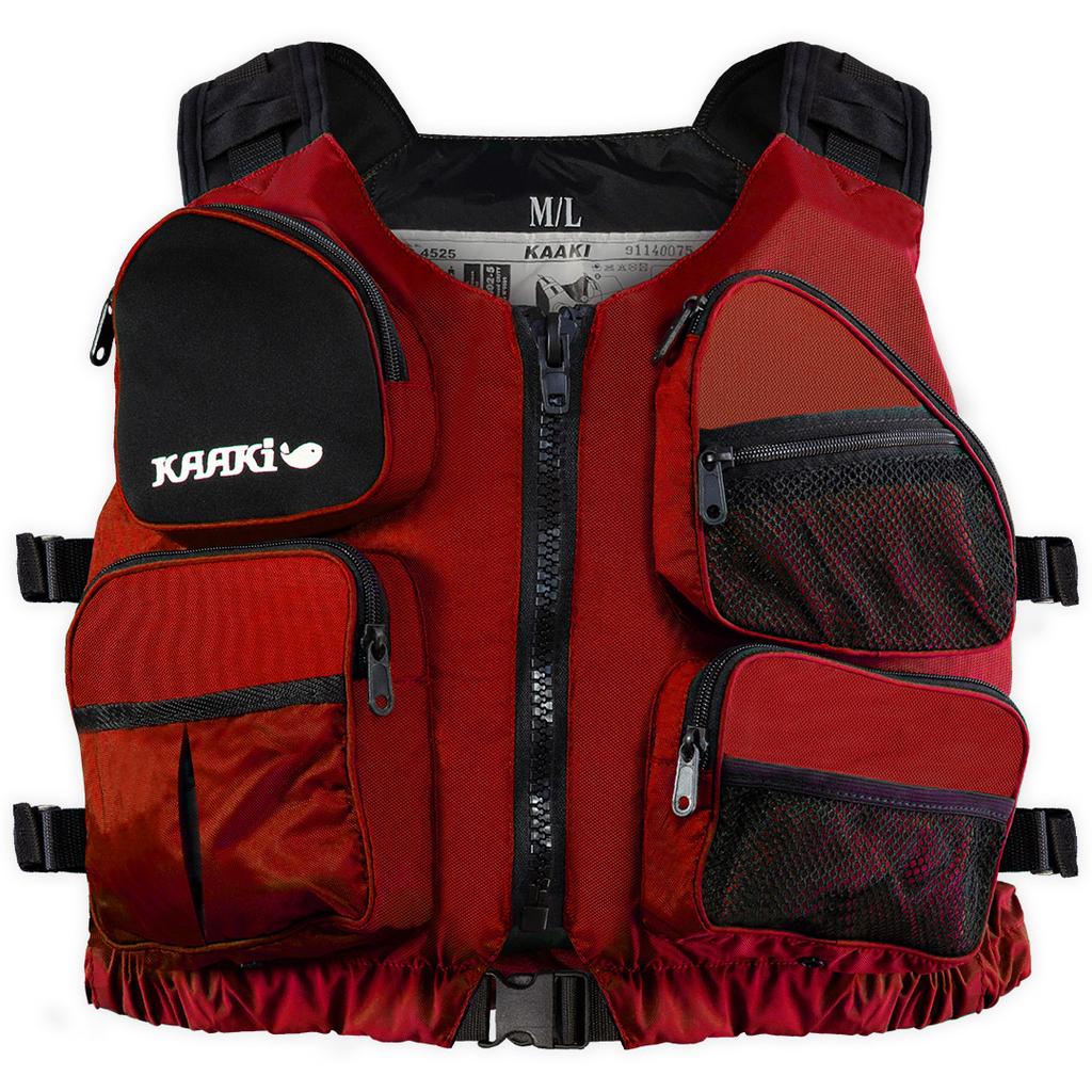 Chaleco Salvavidas Kaaki PFD - Color: Rojo