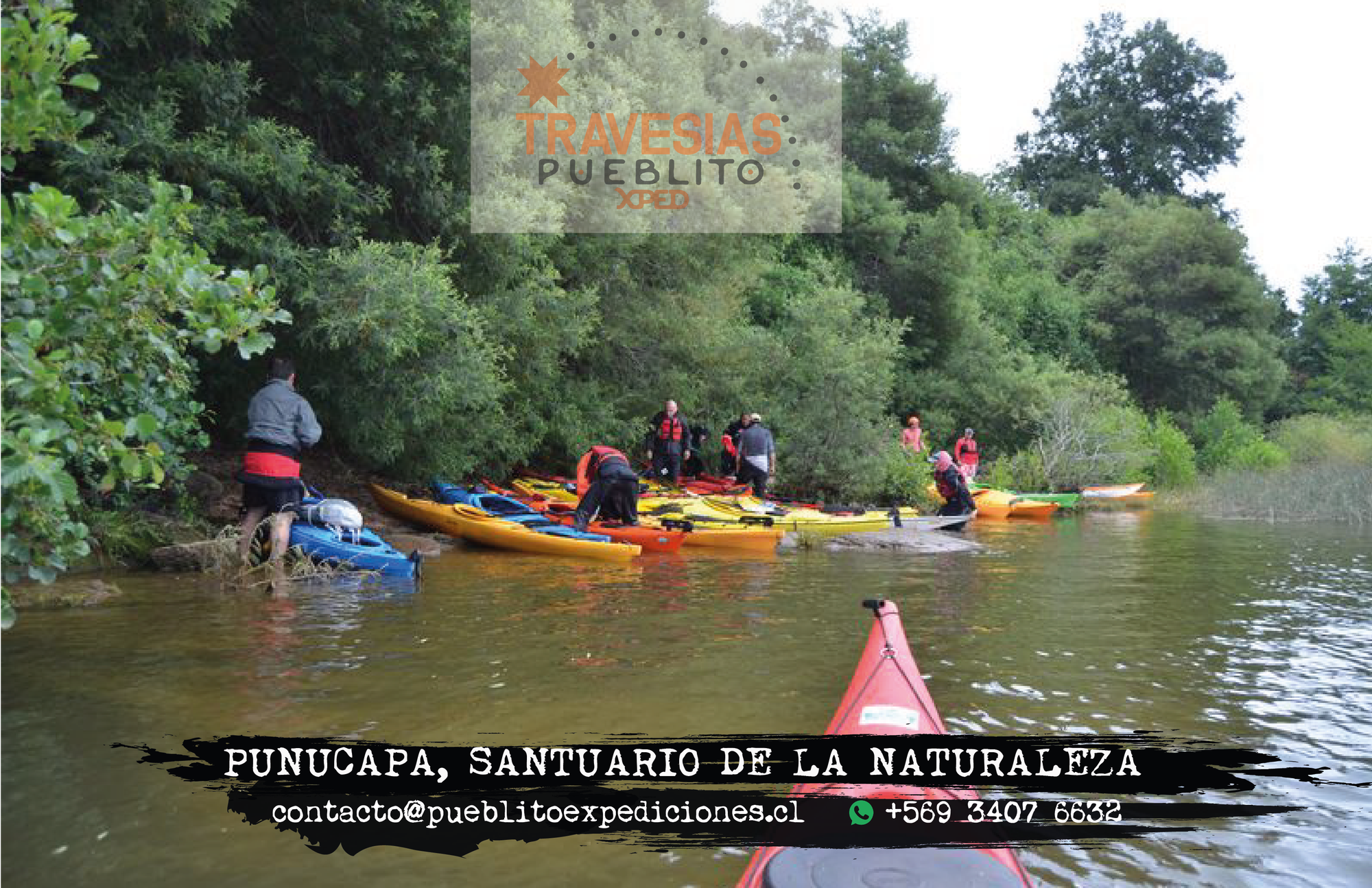 Travesia en Kayak Punucapa