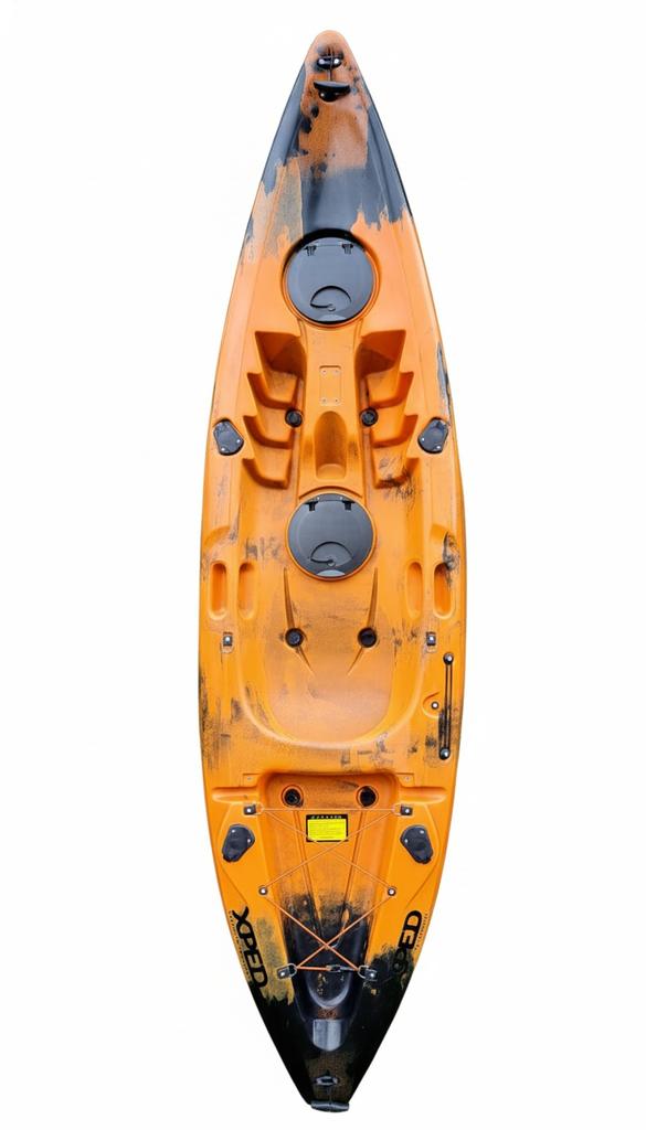 Kayak Muse Single - Color: Negro/Naranja