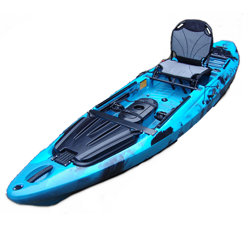 Kayak de Pesca Big Dace Pro 13 Angler - Color: Neon Blue/Negro