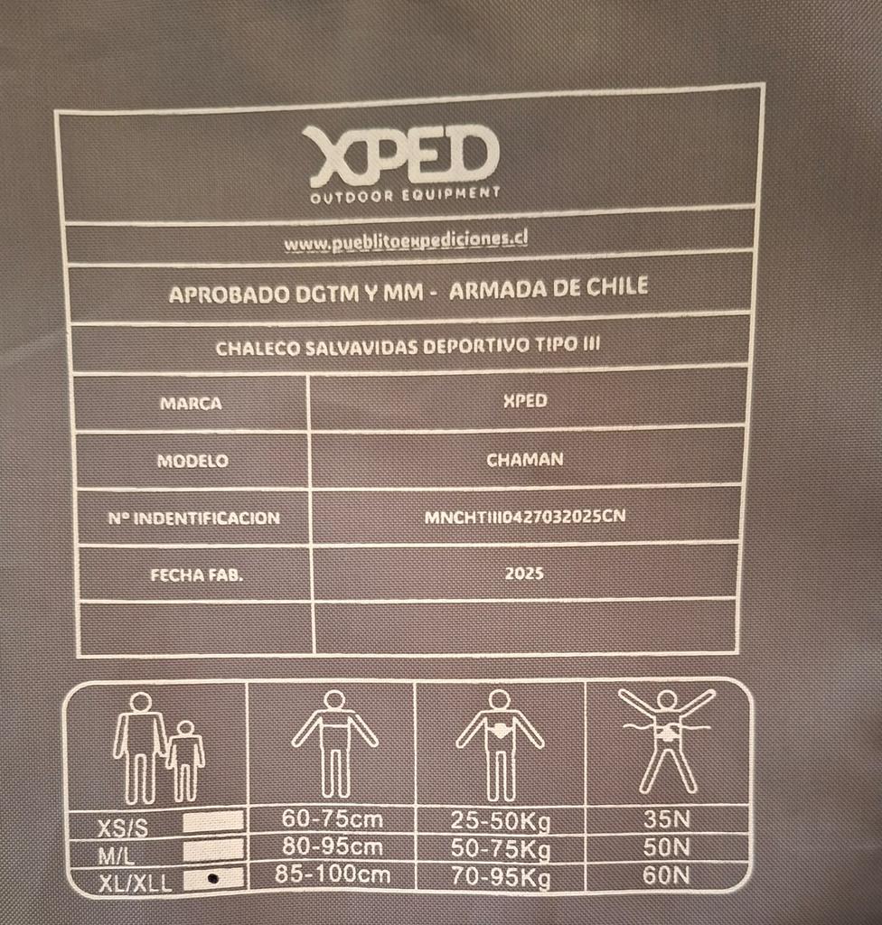 Miniatura Chaleco Salvavidas Chaman - Color: Azul/Amarillo