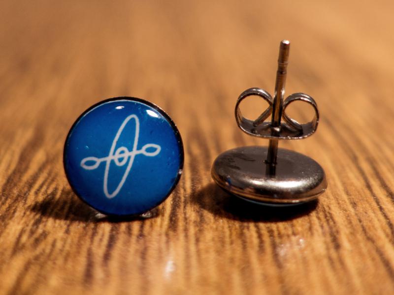 Miniatura Aros Kayak Earrings - Color: Azul