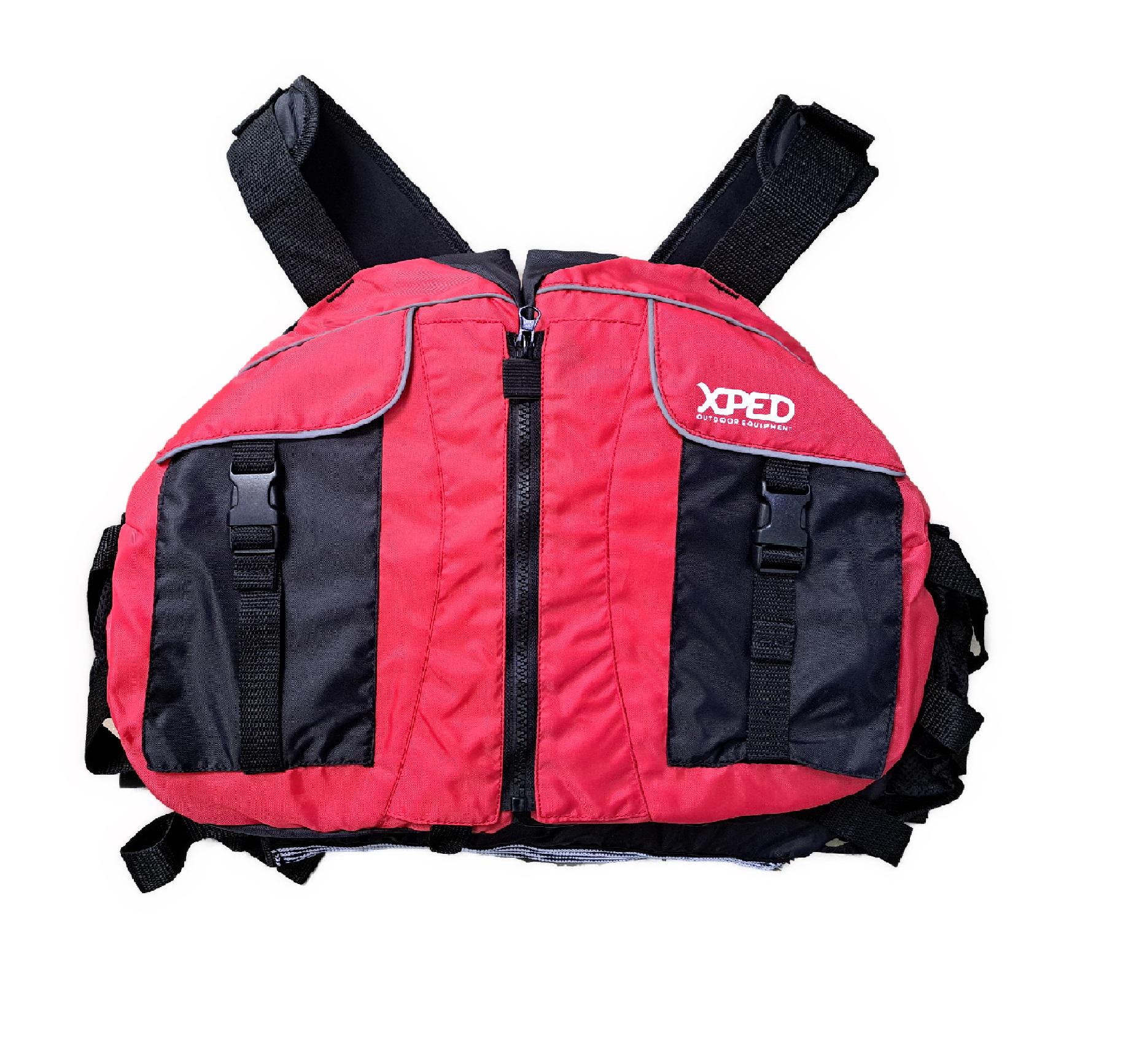 Miniatura Chaleco Salvavidas Eco Kayak PFD - Tamaño: Univ., Color: Rojo