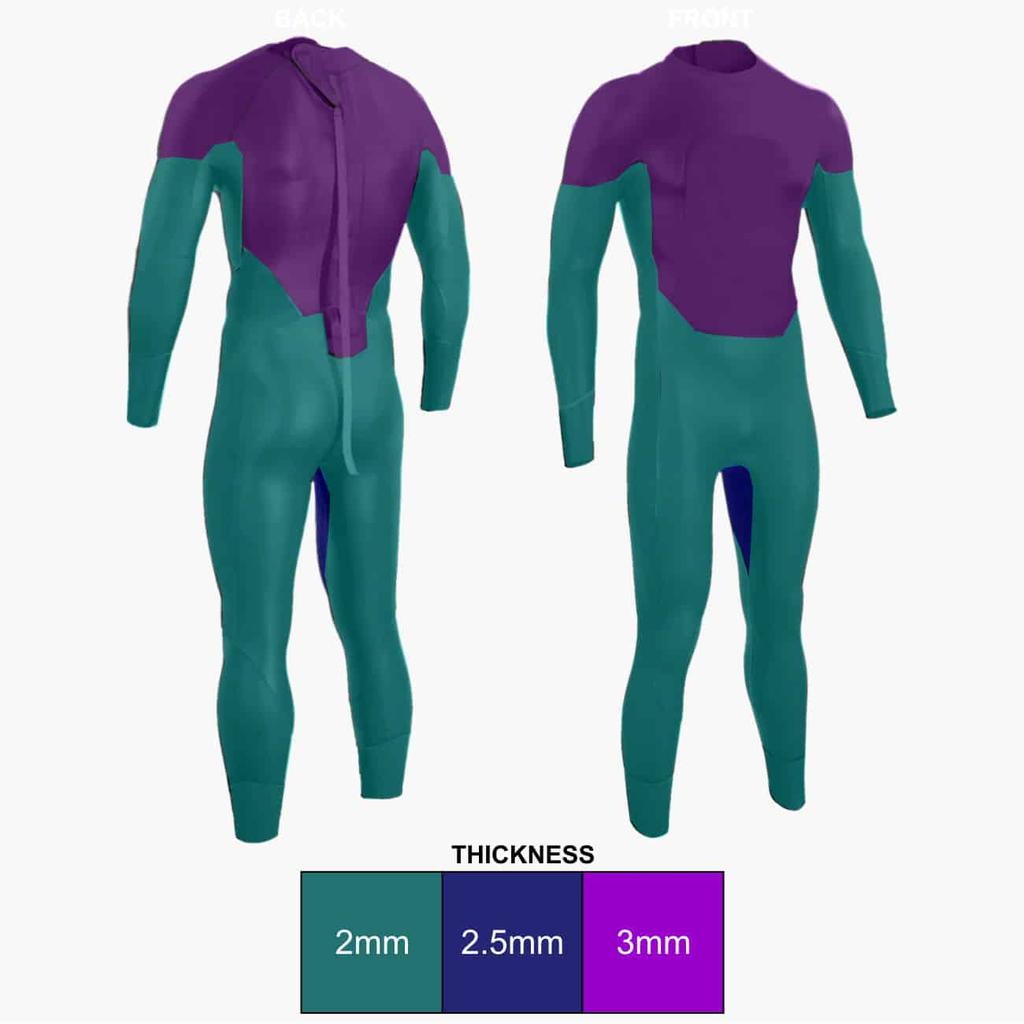 Miniatura Traje Neopren Natacion Nuotare 3/2 -