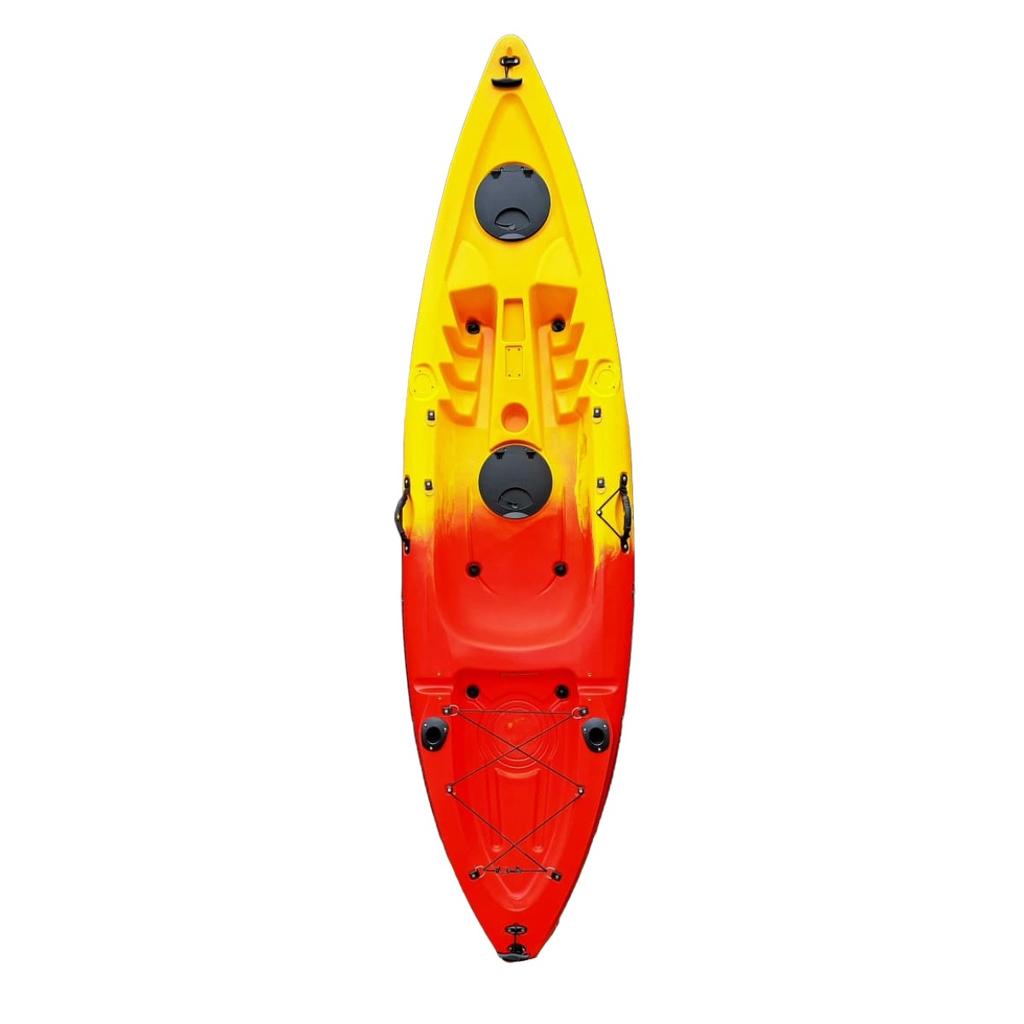 Kayak Conger Single - Color: Amarillo/rojo Mix