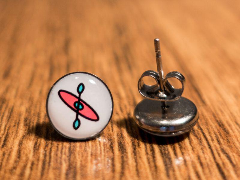 Miniatura Aros Kayak Earrings - Color: Blanco