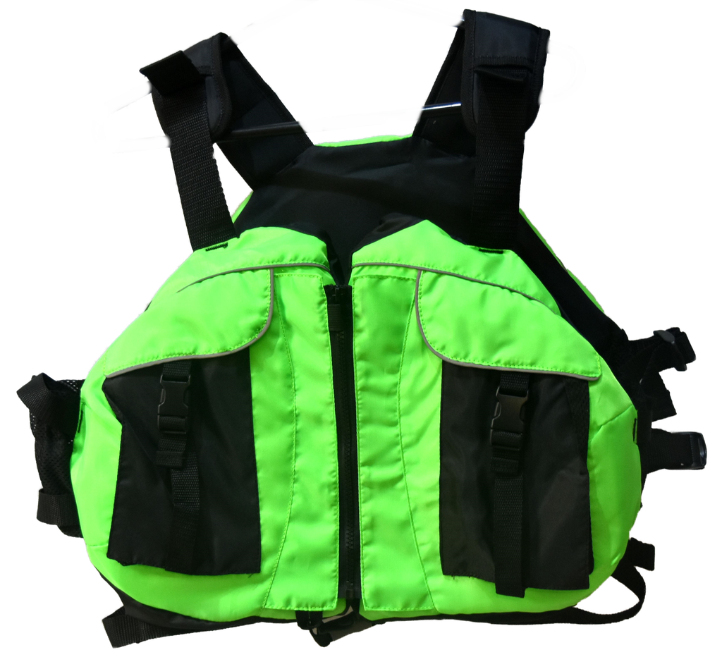 Miniatura Chaleco Salvavidas Eco Kayak PFD - Tamaño: Univ., Color: Verde