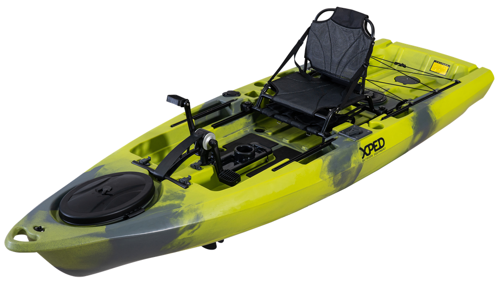 Kayak de pesca Bigfish Max 108 - Color: Amarillo/Negro