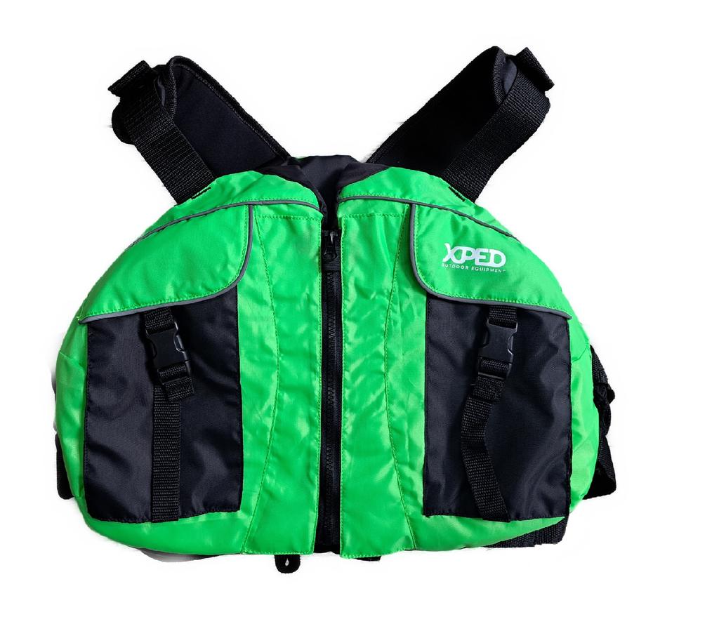 Miniatura Chaleco Salvavidas Eco Kayak PFD - Tamaño: Univ., Color: Verde