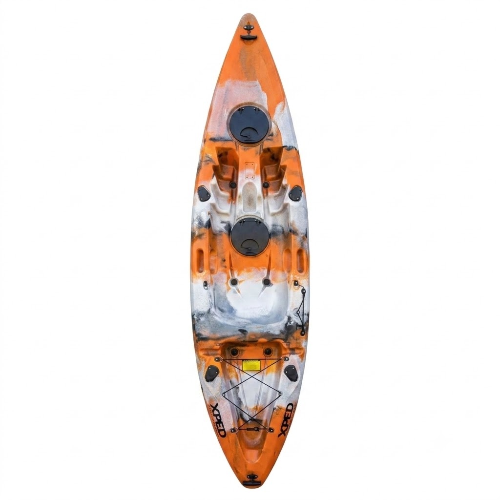 Naranja/Blanco/Negro